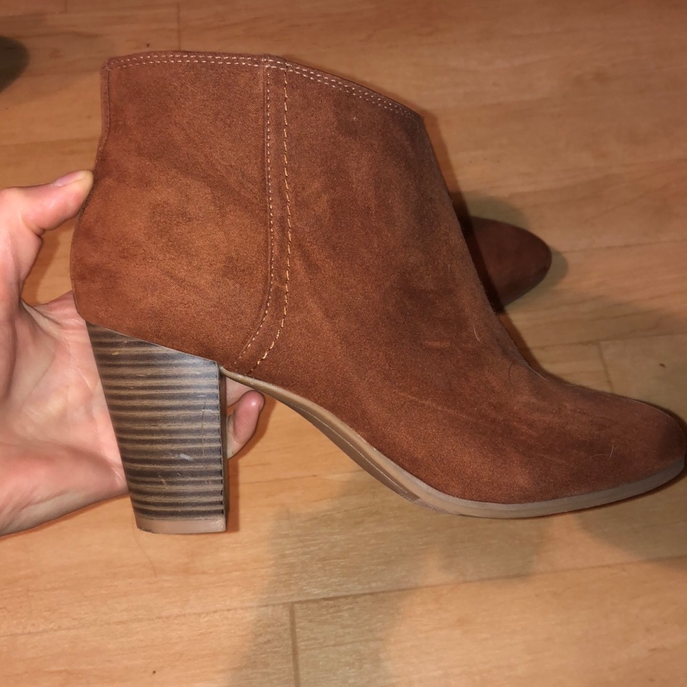 Rustic colored booties